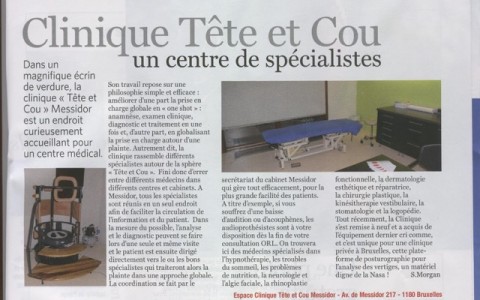 Article du Wolvendael magazine